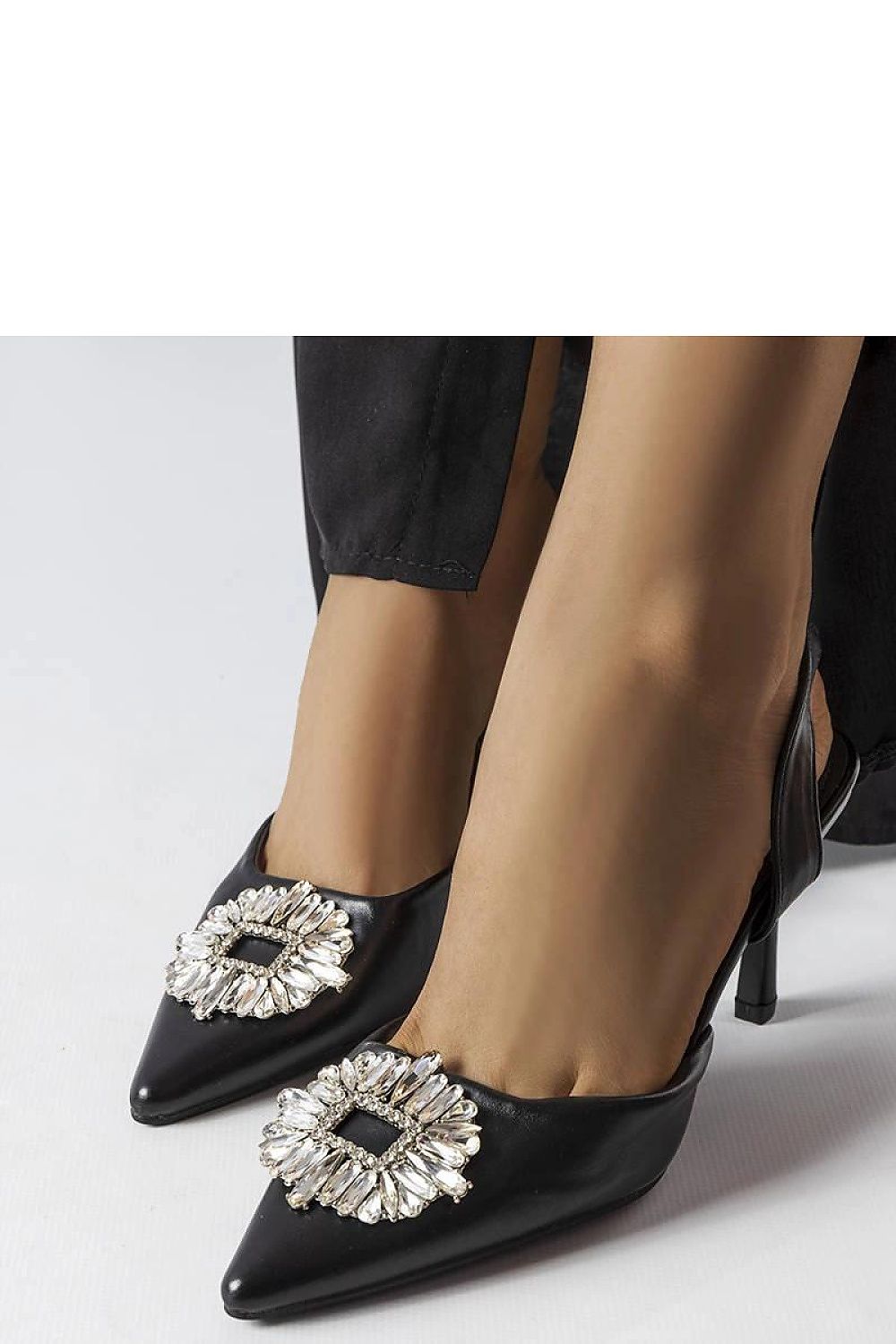  Pantofi cu toc subţire (stiletto) model 207851 Solea 