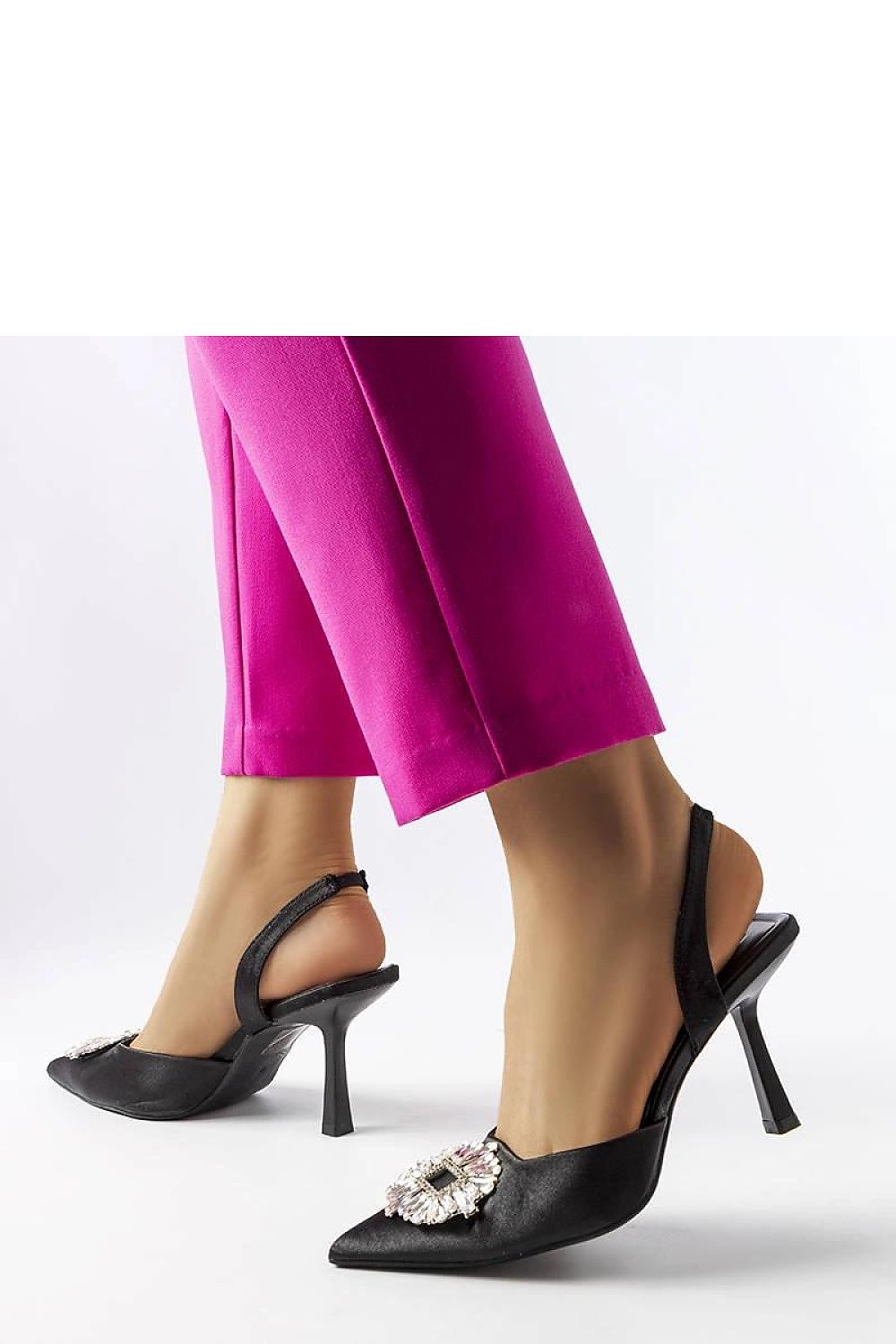 Pantofi cu toc subţire (stiletto) model 207853 Solea 
