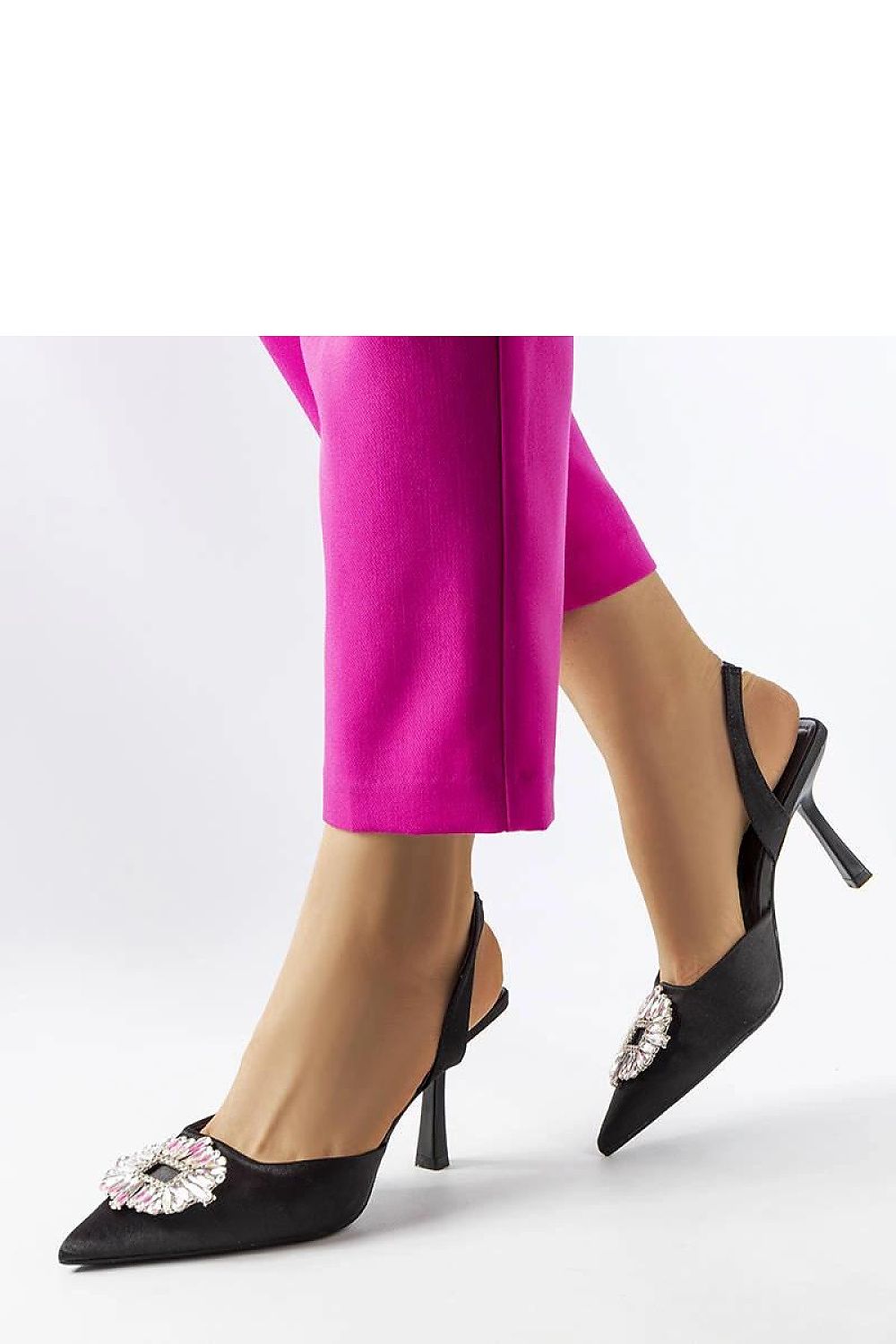  Pantofi cu toc subţire (stiletto) model 207853 Solea 
