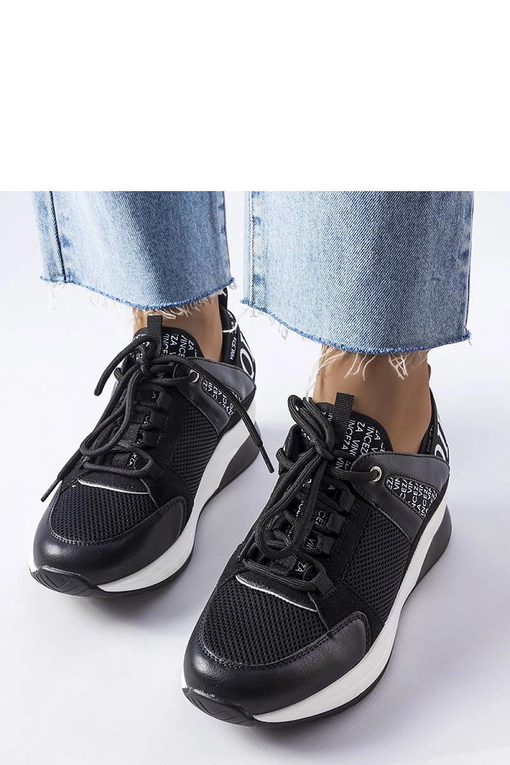  Adidași cu toc de tip platformă model 207891 Solea 