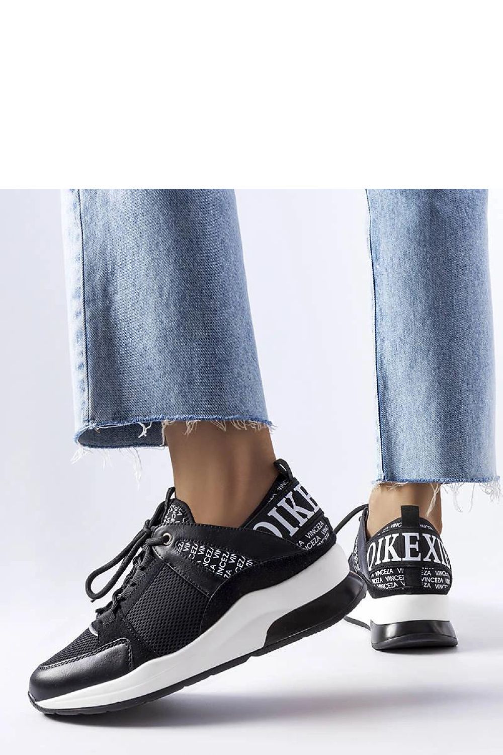  Adidași cu toc de tip platformă model 207891 Solea 
