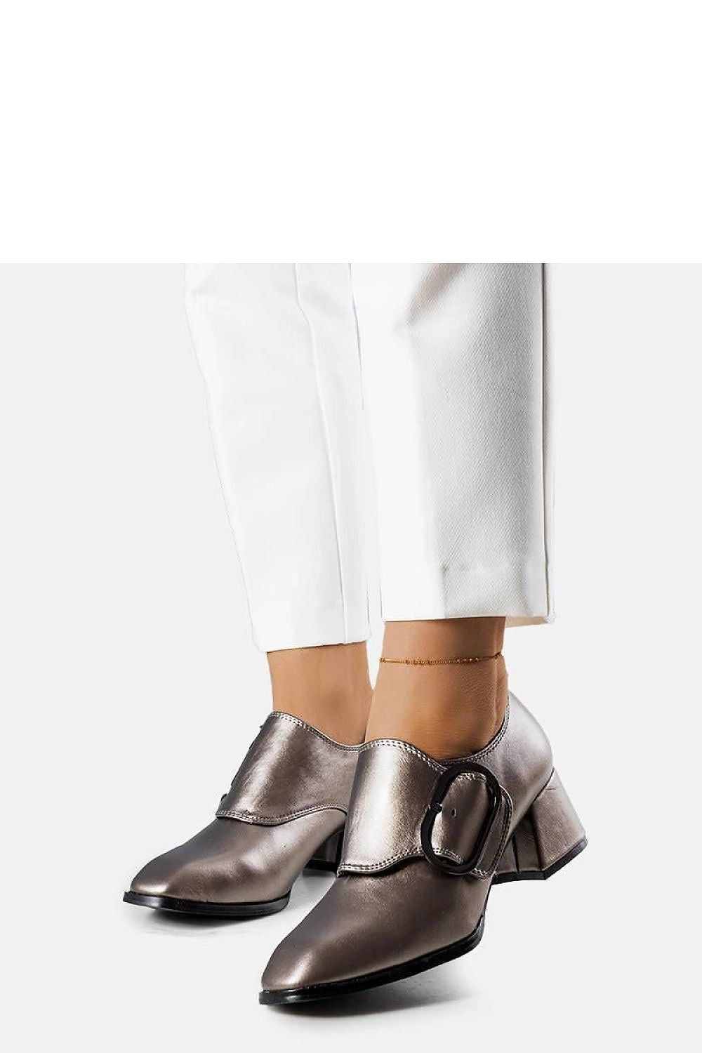 Pantofi cu toc simplu model 208022 Solea 