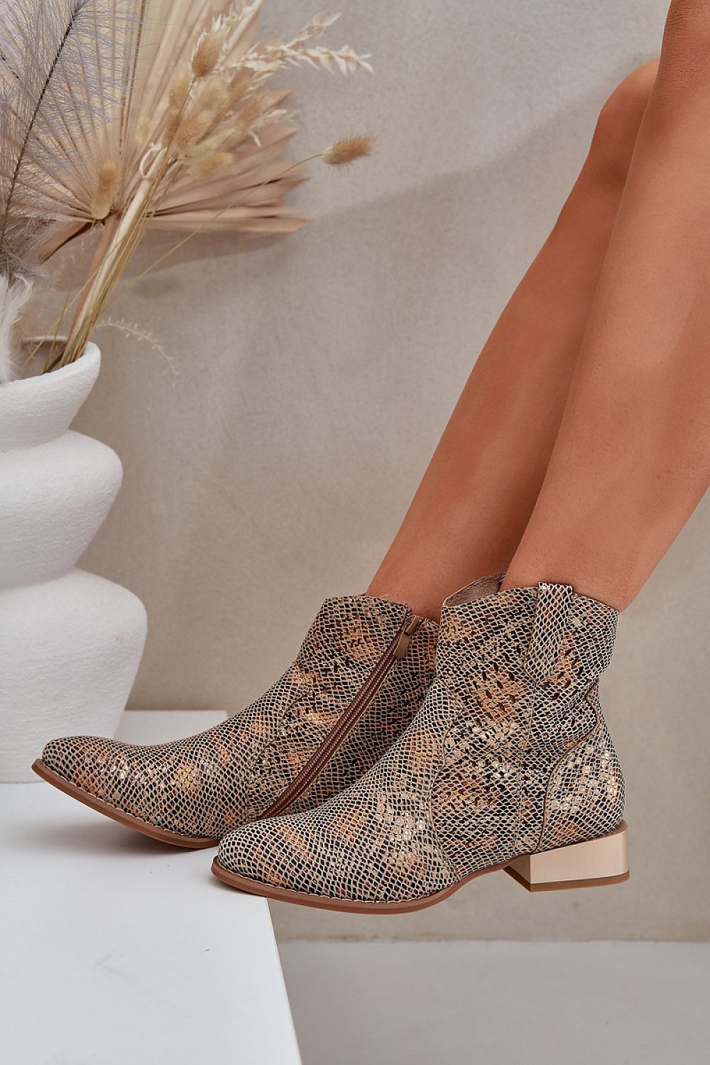  Botine cu toc model 208461 Step in style 