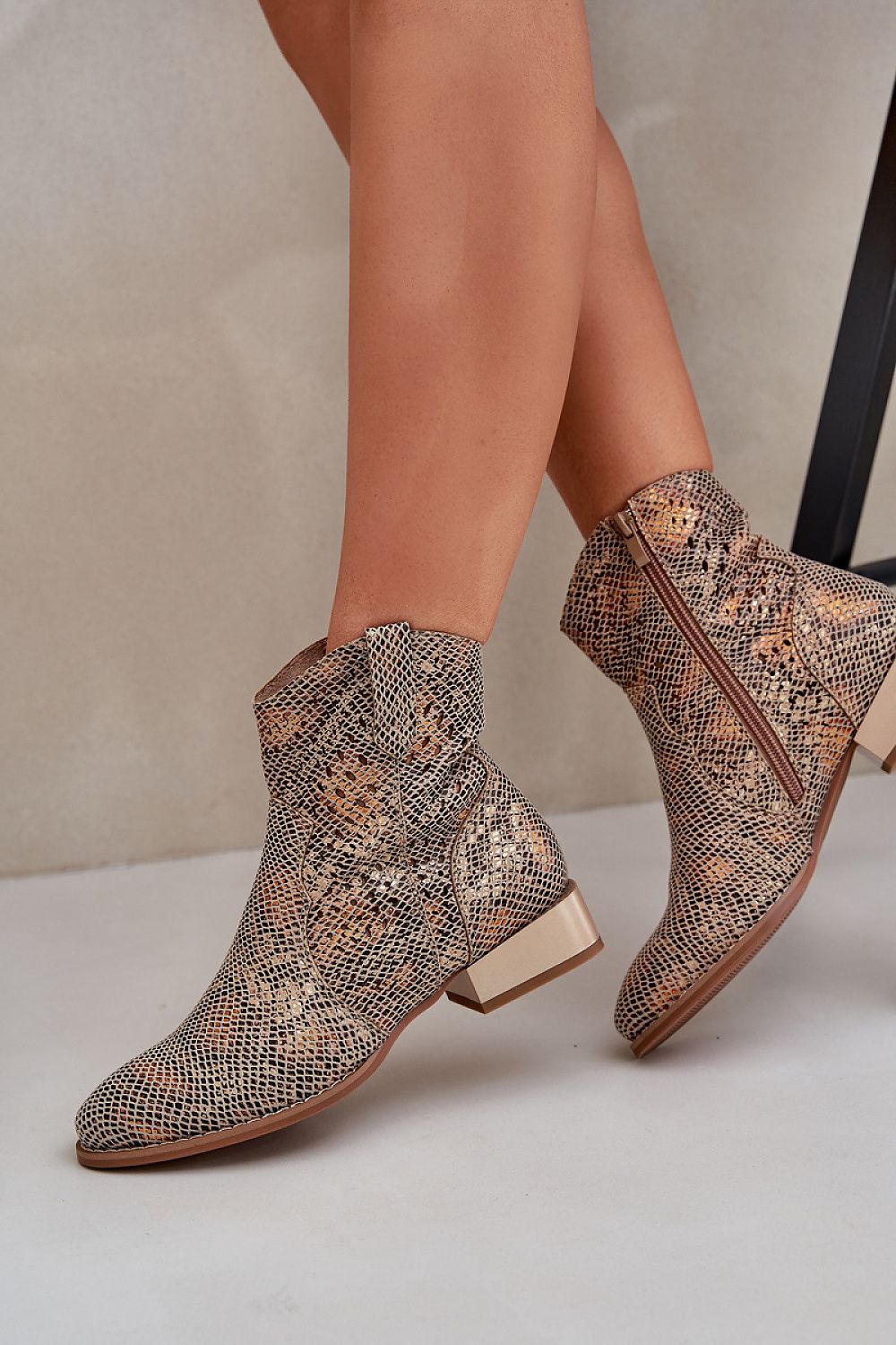  Botine cu toc model 208461 Step in style 