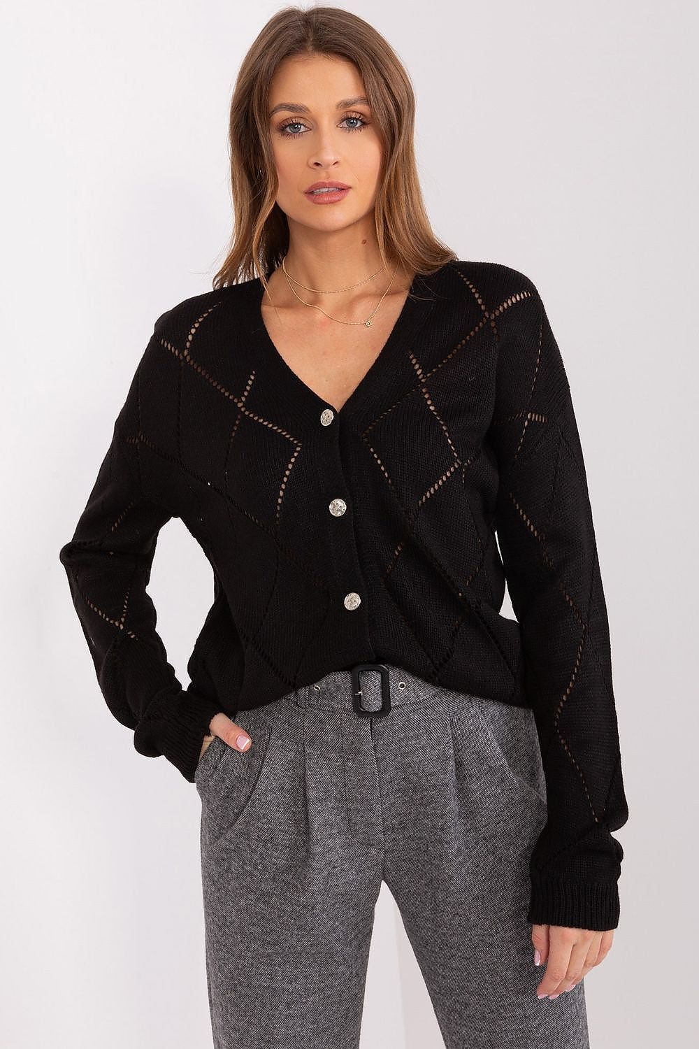  Sveter cu închidere model 208629 Rue Paris 
