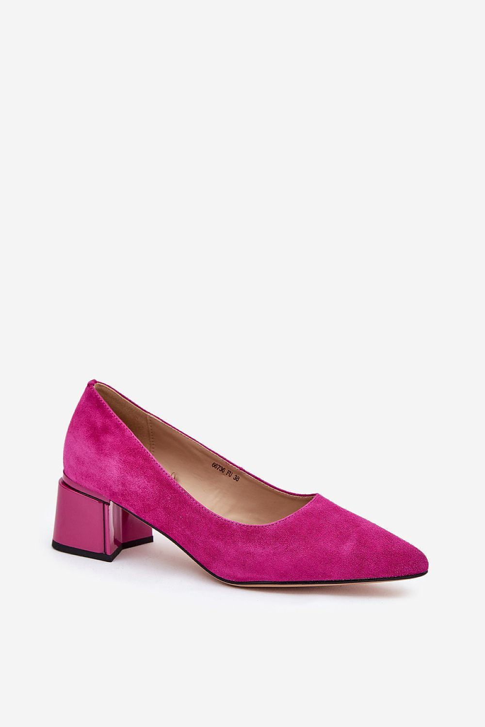  Pantofi cu toc simplu model 209049 Step in style 