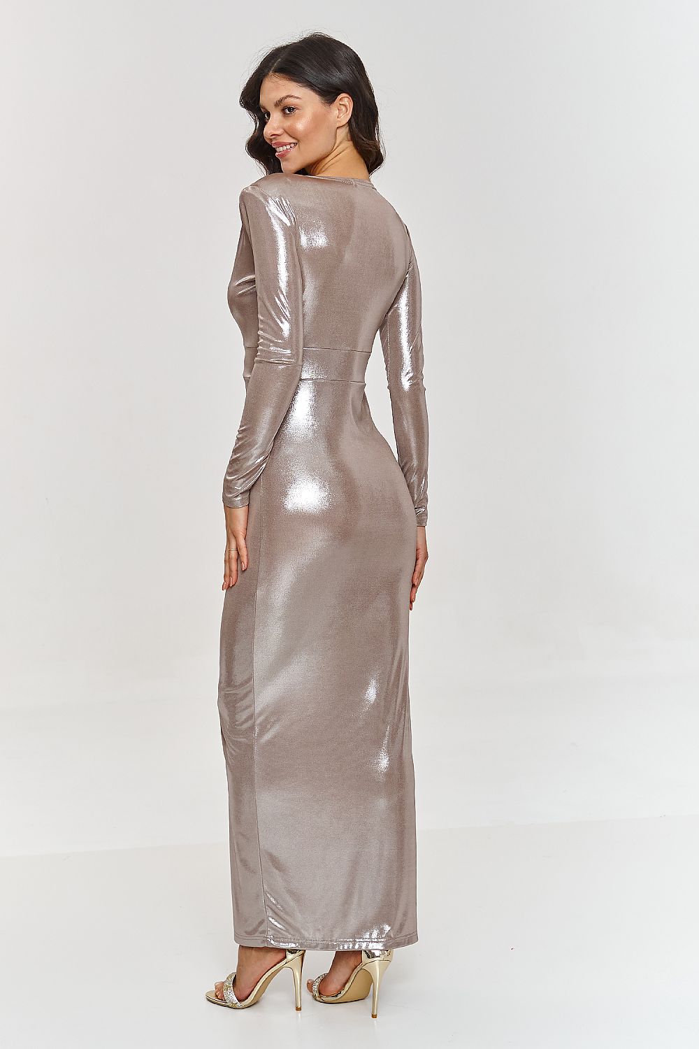  Rochie lungă model 209578 Makadamia 