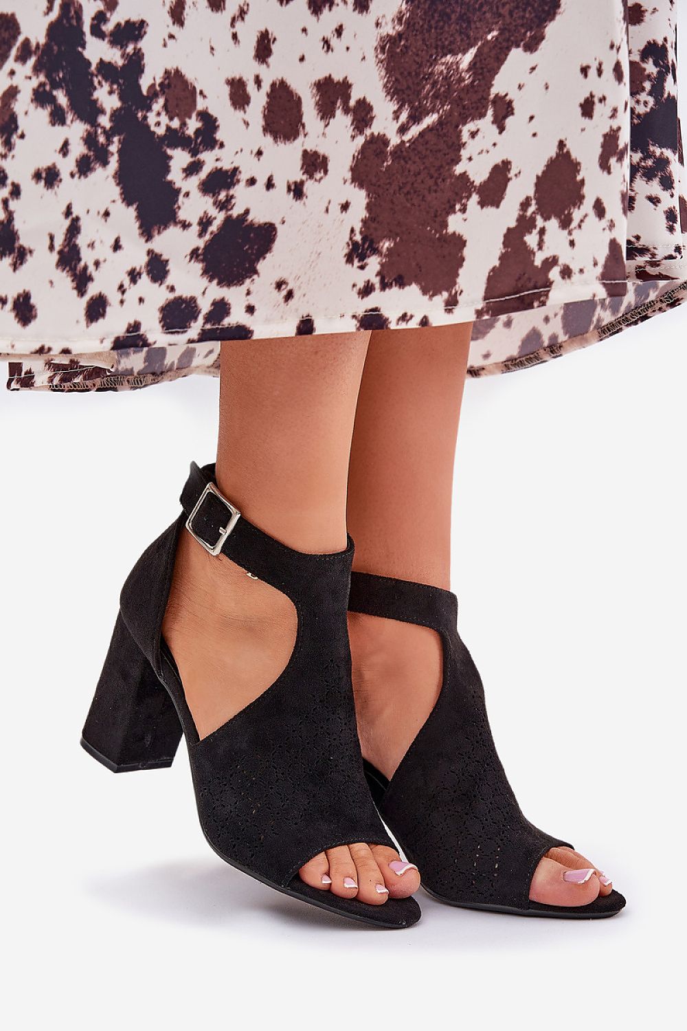  Sandale cu toc model 209916 Step in style 