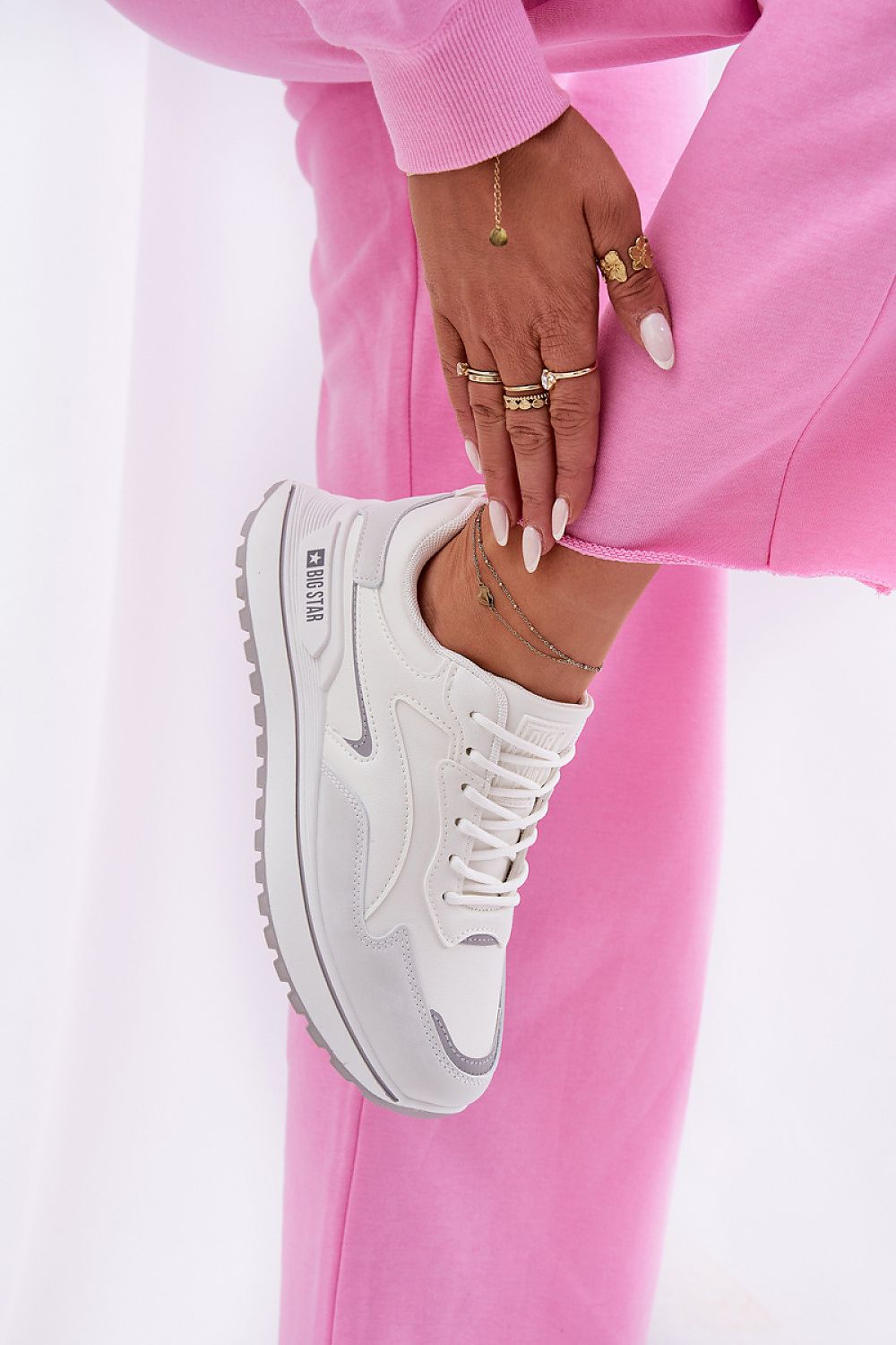  Pantofi sport pe platformă model 211330 Step in style 