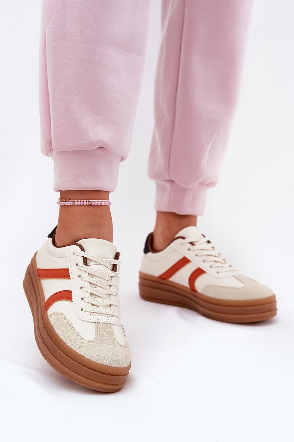  Pantofi sport pe platformă model 211348 Step in style 