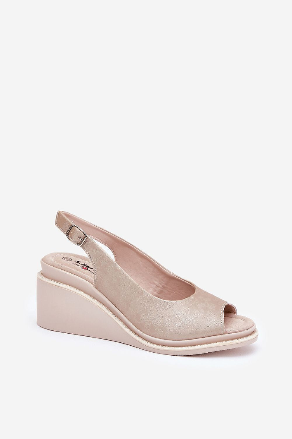  Sandale cu talpă tip pană model 211367 Step in style 