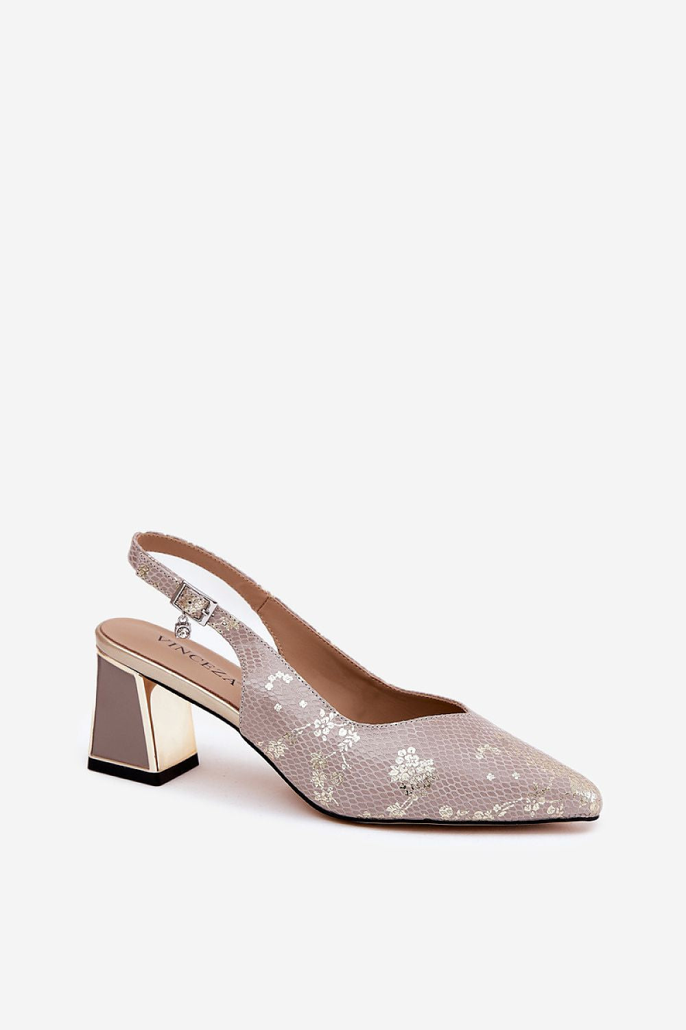  Sandale cu toc model 211372 Step in style 