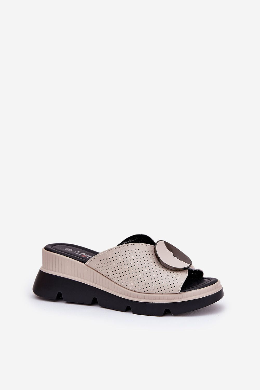  Sandale cu talpă tip pană model 211673 Step in style 