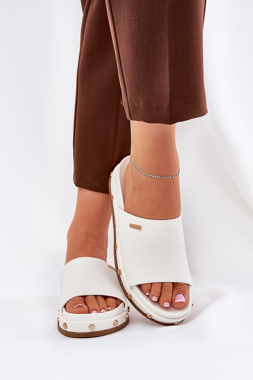  Papuci cu platformă model 211687 Step in style 