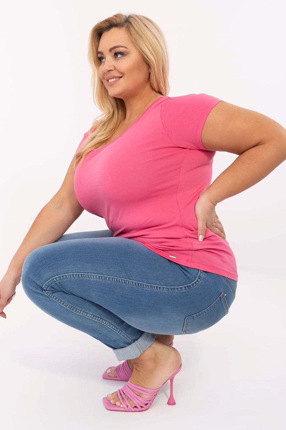  T-shirt marime plus model 211768 Relevance 