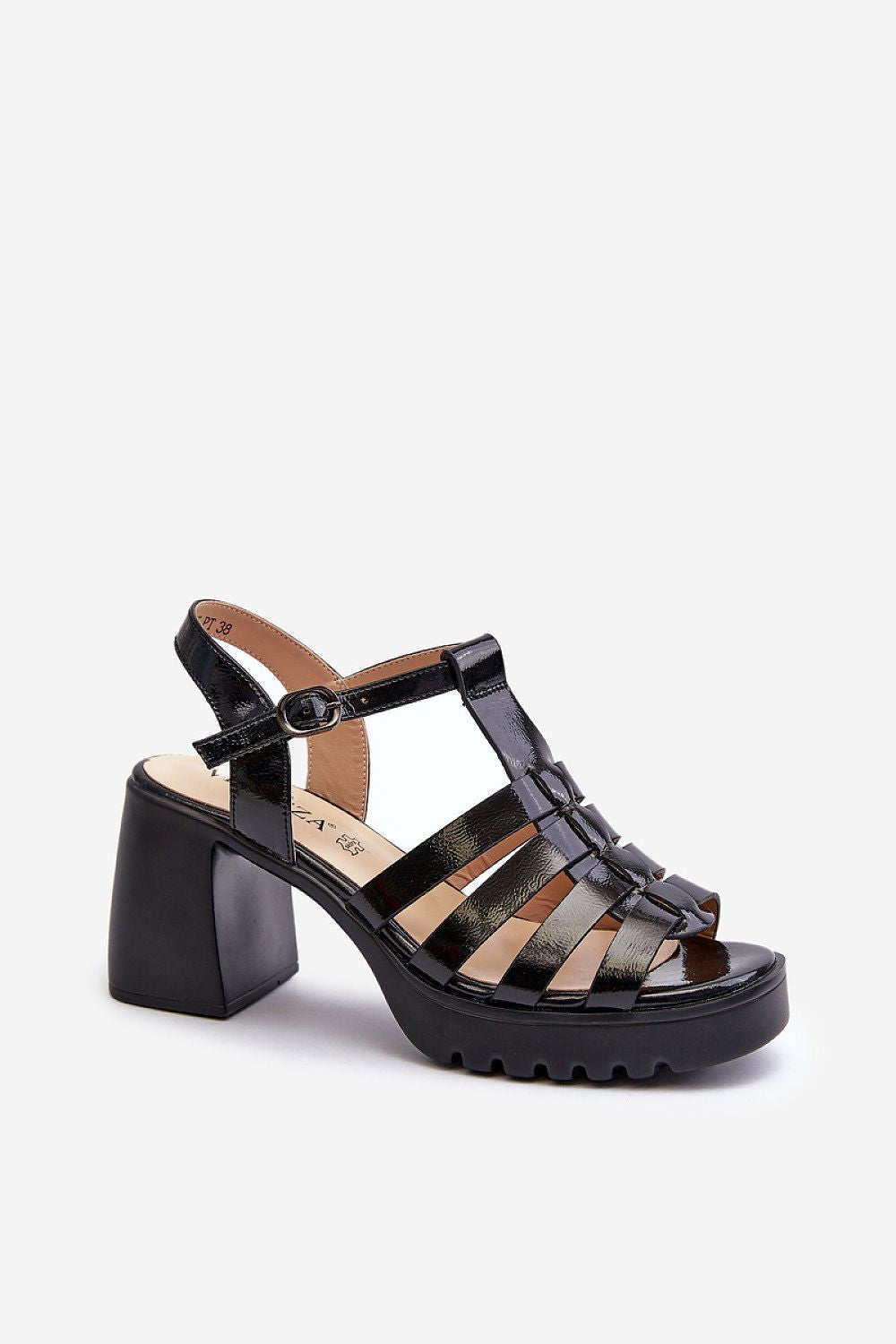  Sandale cu toc model 211947 Step in style 