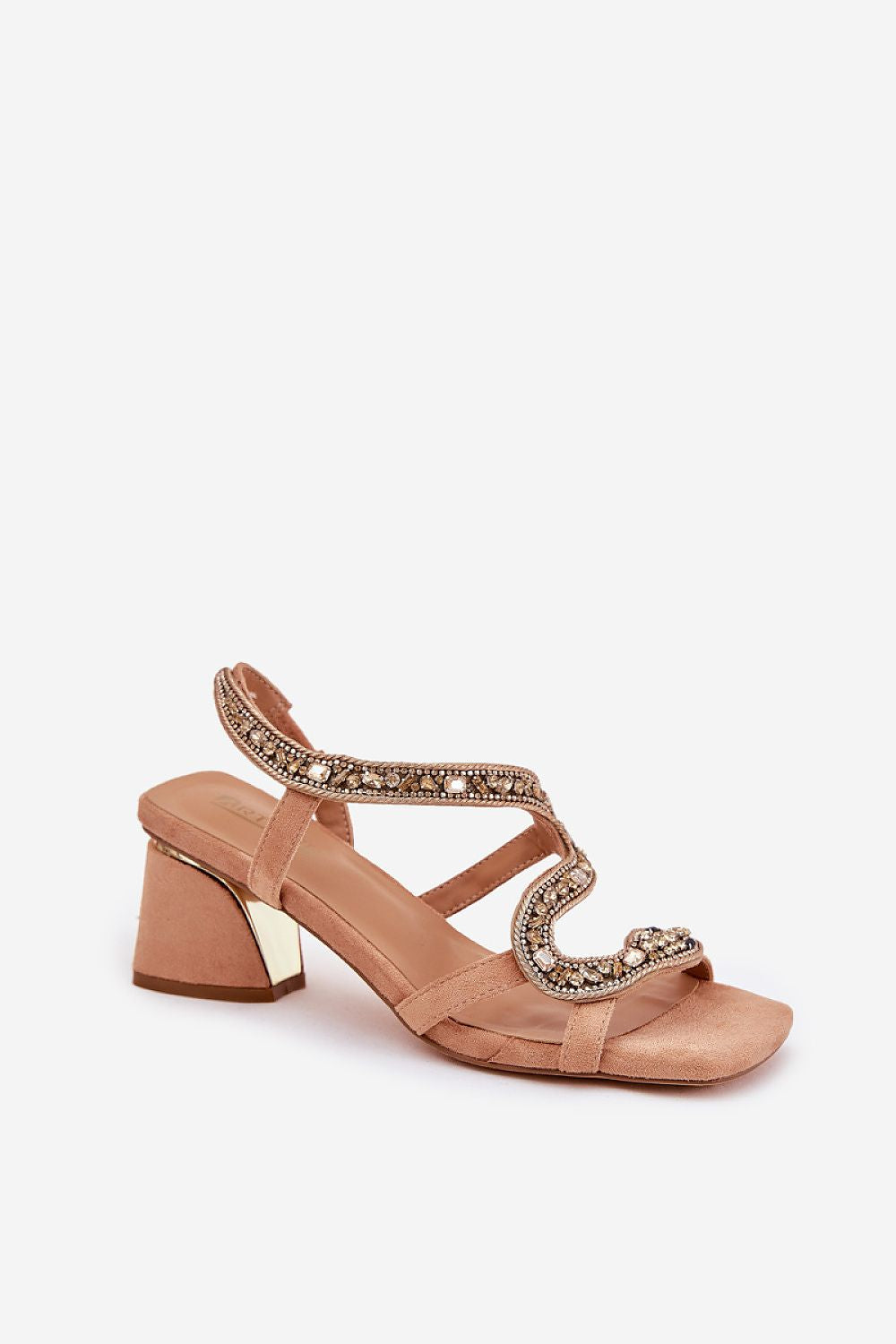  Sandale cu toc model 212357 Step in style 