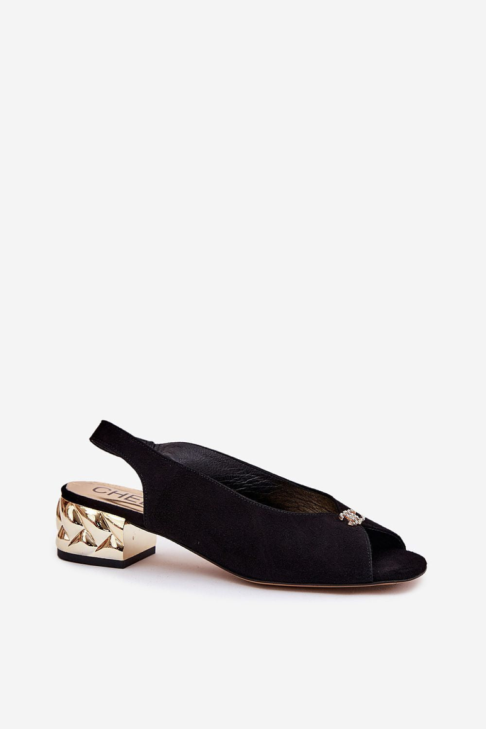  Sandale cu toc model 212577 Step in style 