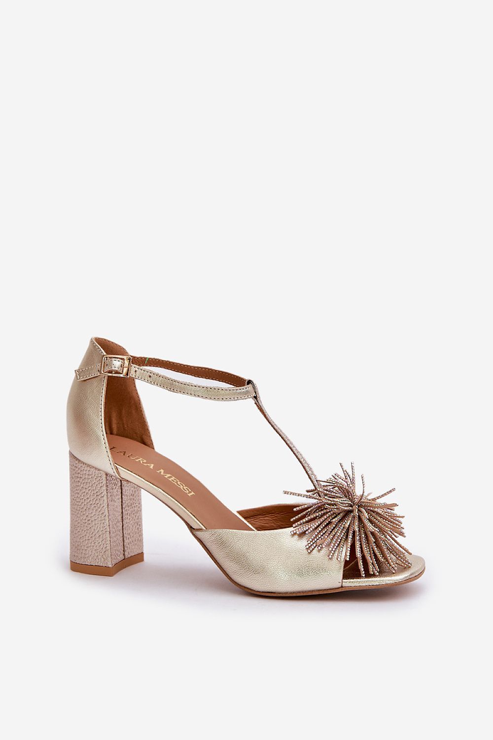  Sandale cu toc model 212584 Step in style 