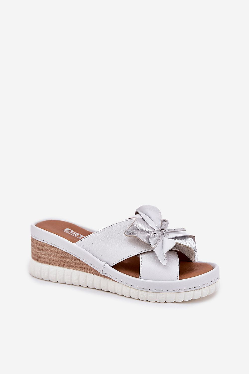  Sandale cu talpă tip pană model 212703 Step in style 