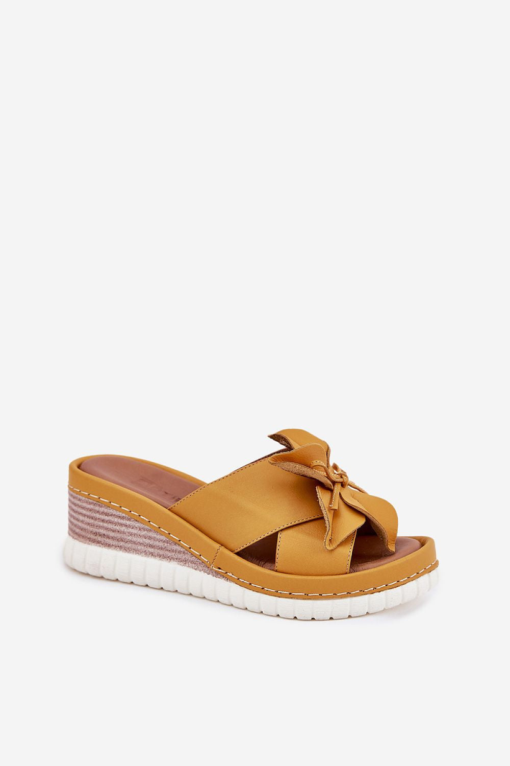  Sandale cu talpă tip pană model 212705 Step in style 