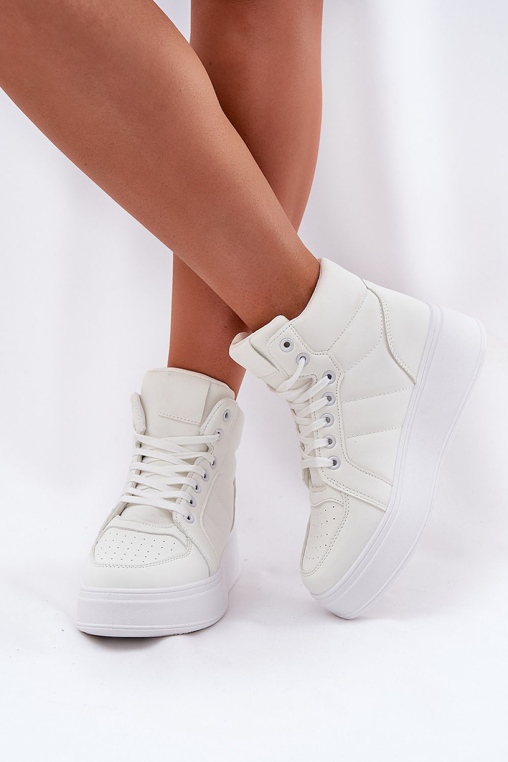  Pantofi sport pe platformă model 212721 Step in style 