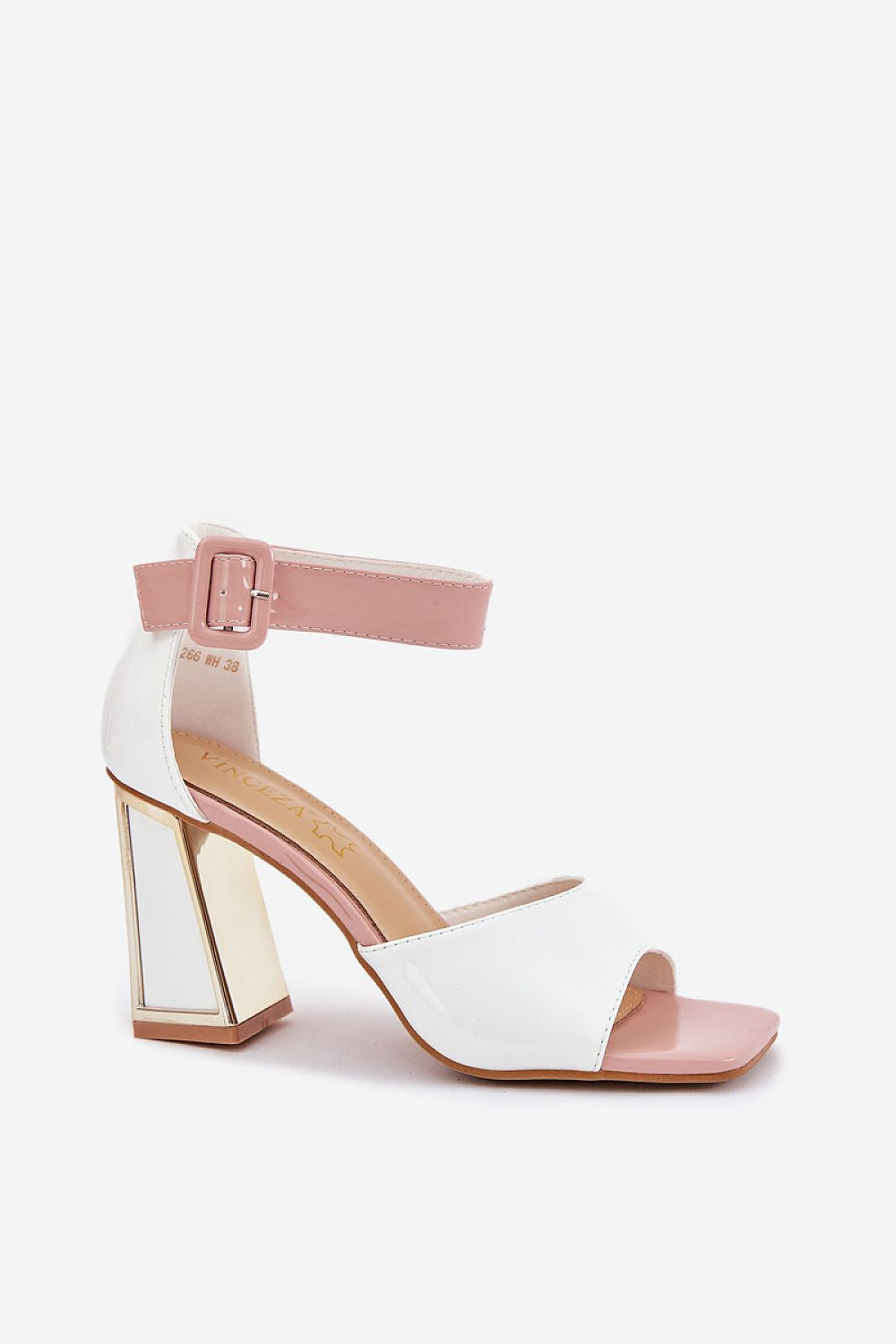  Sandale cu toc model 212823 Step in style 