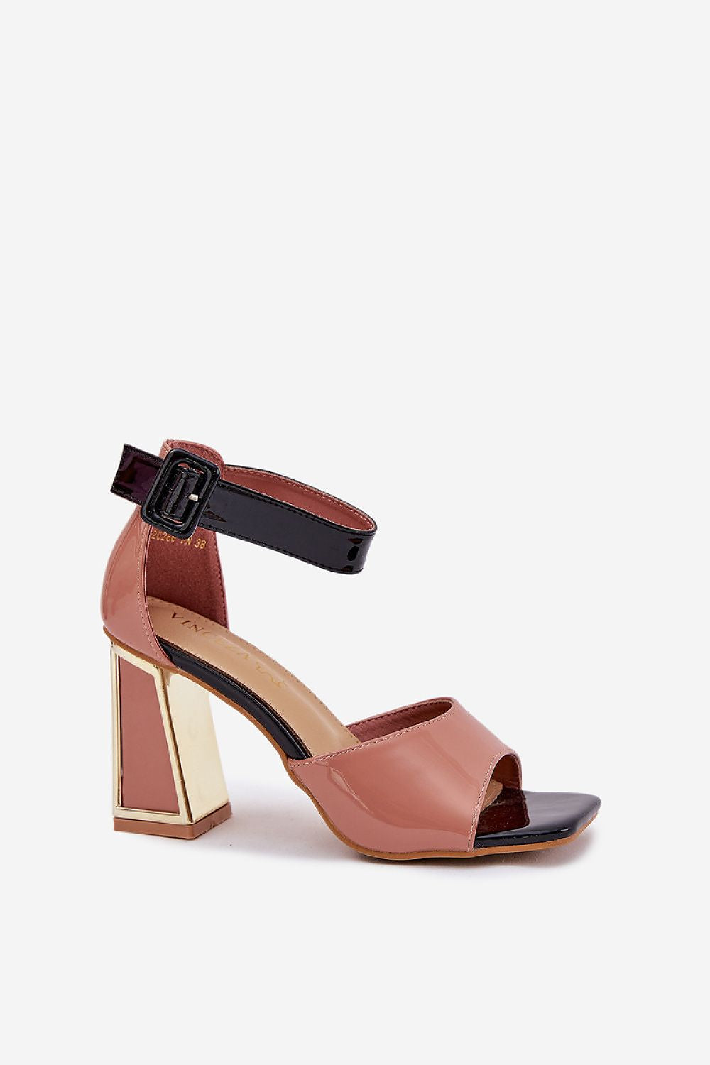  Sandale cu toc model 212824 Step in style 