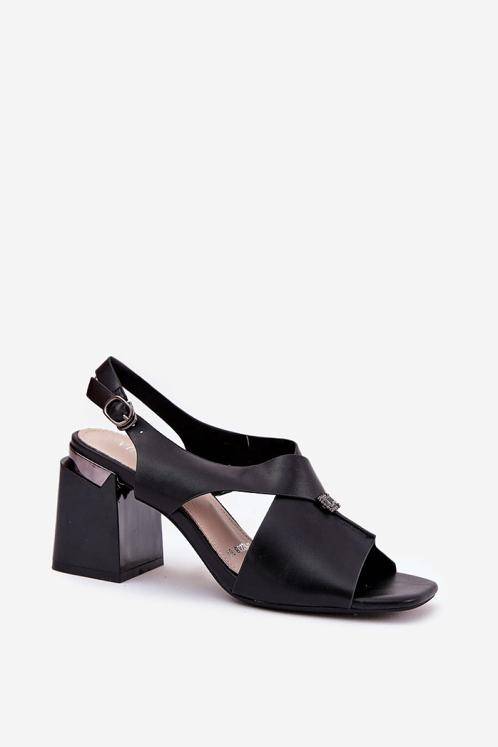  Sandale cu toc model 212828 Step in style 