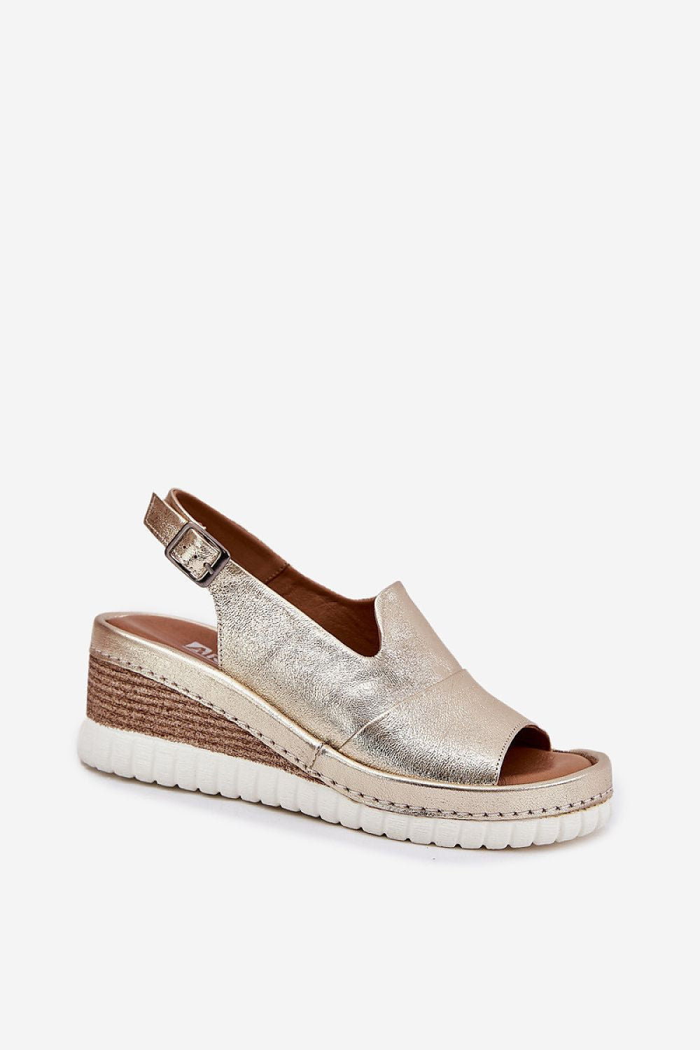  Sandale cu talpă tip pană model 212899 Step in style 