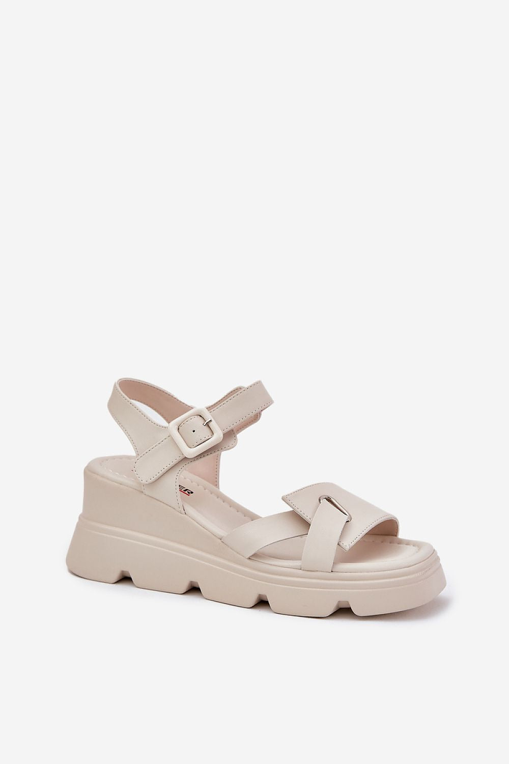  Sandale cu talpă tip pană model 212903 Step in style 