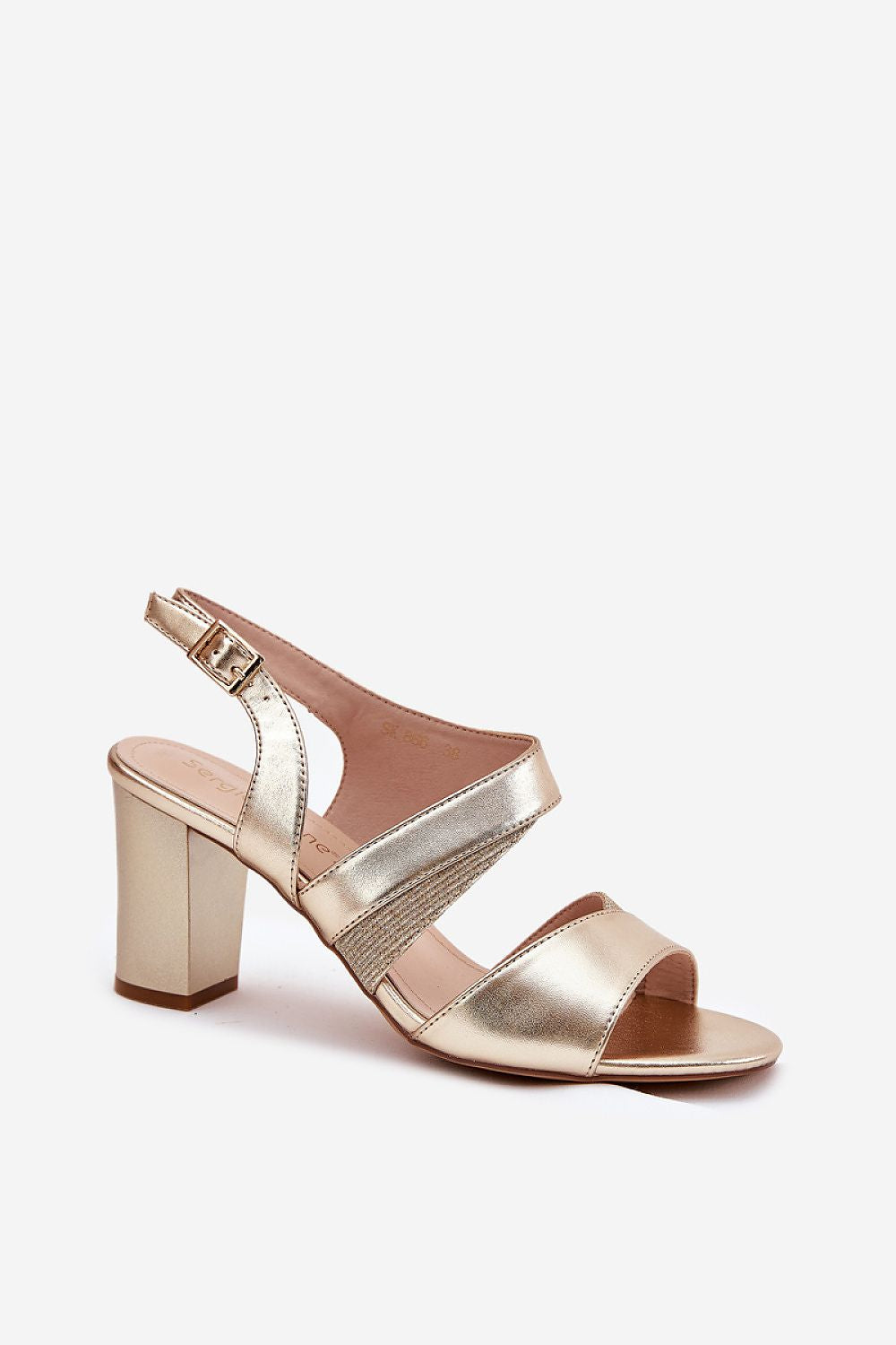  Sandale cu toc model 212907 Step in style 
