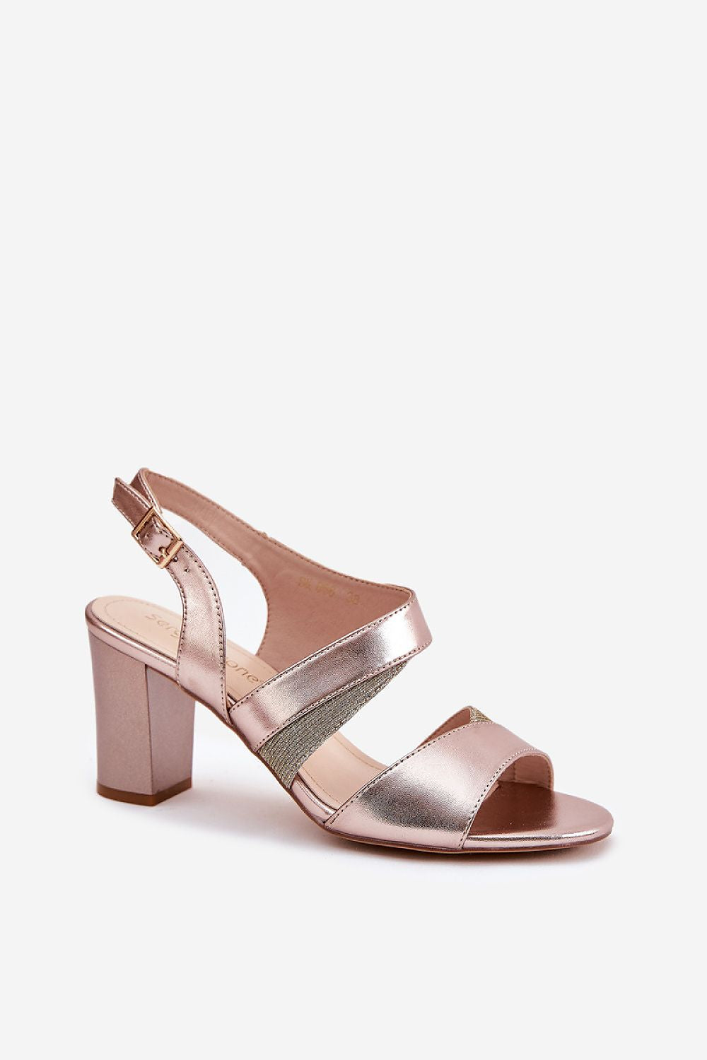  Sandale cu toc model 212909 Step in style 