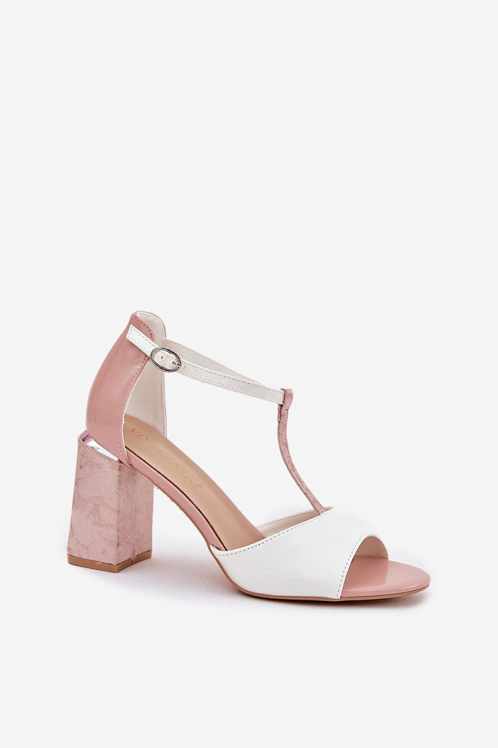  Sandale cu toc model 213007 Step in style 