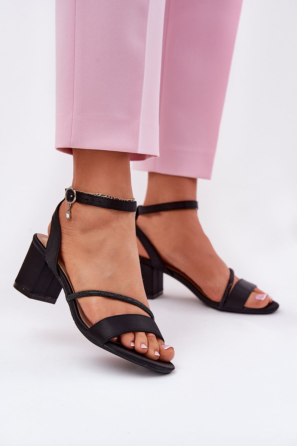  Sandale cu toc model 213009 Step in style 
