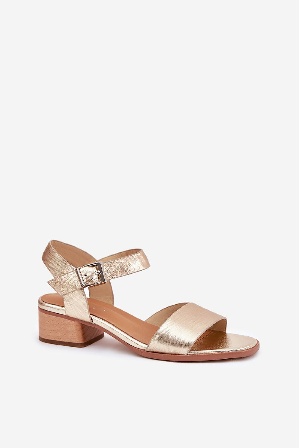  Sandale cu toc model 213021 Step in style 