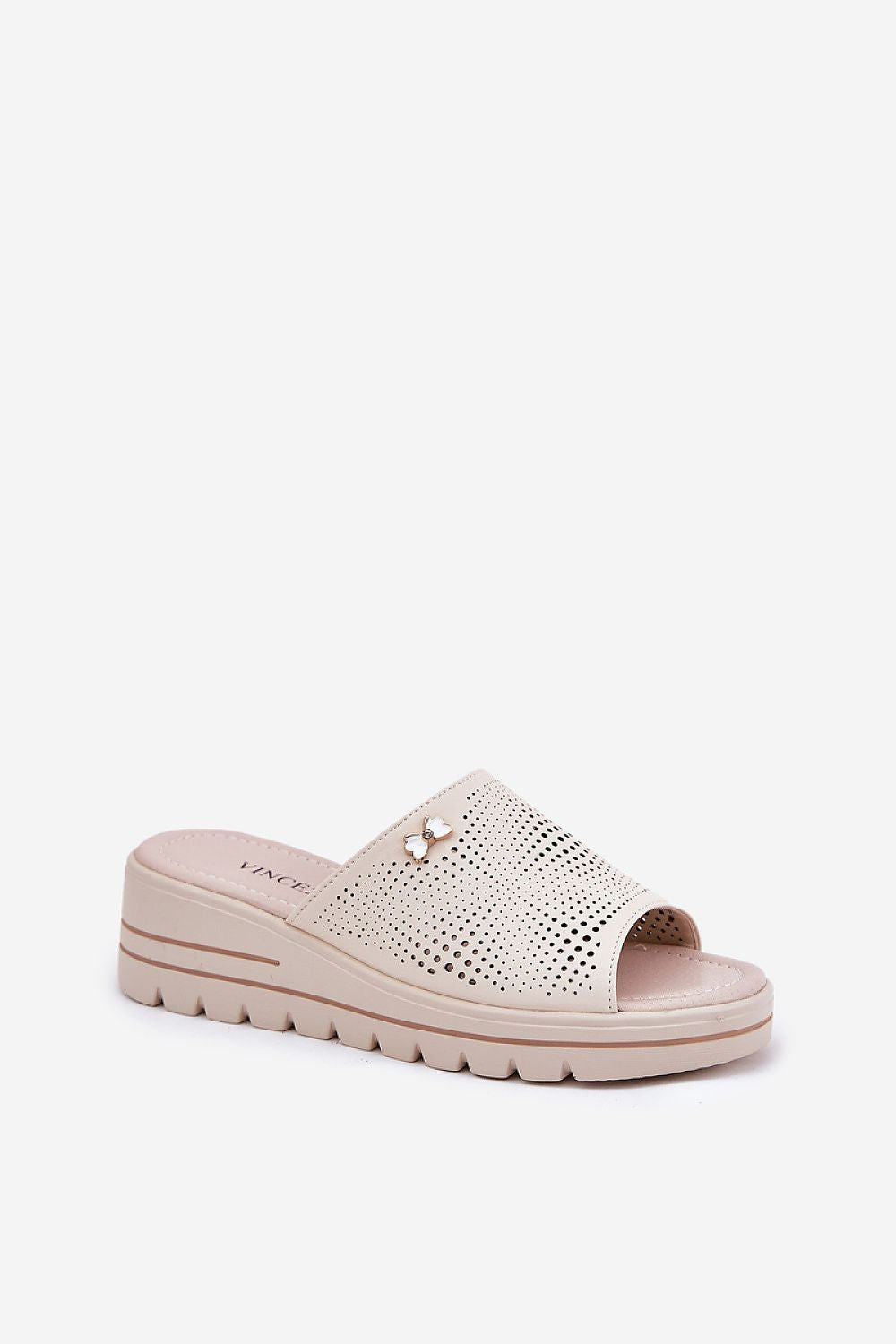 Sandale cu talpă tip pană model 213040 Step in style 