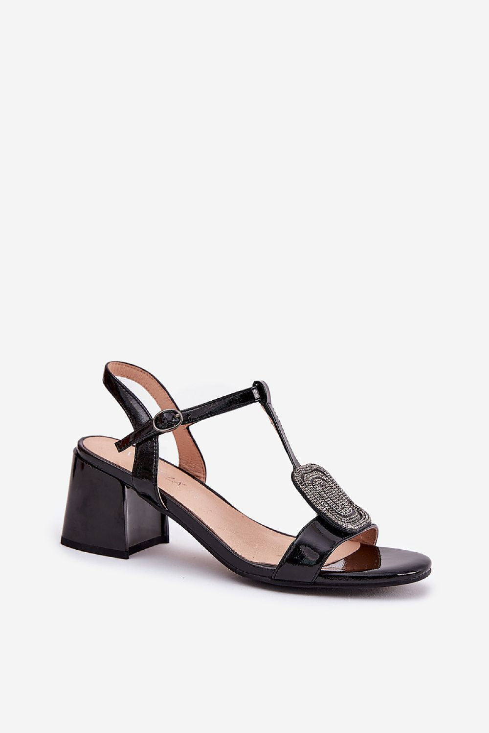  Sandale cu toc model 213183 Step in style 