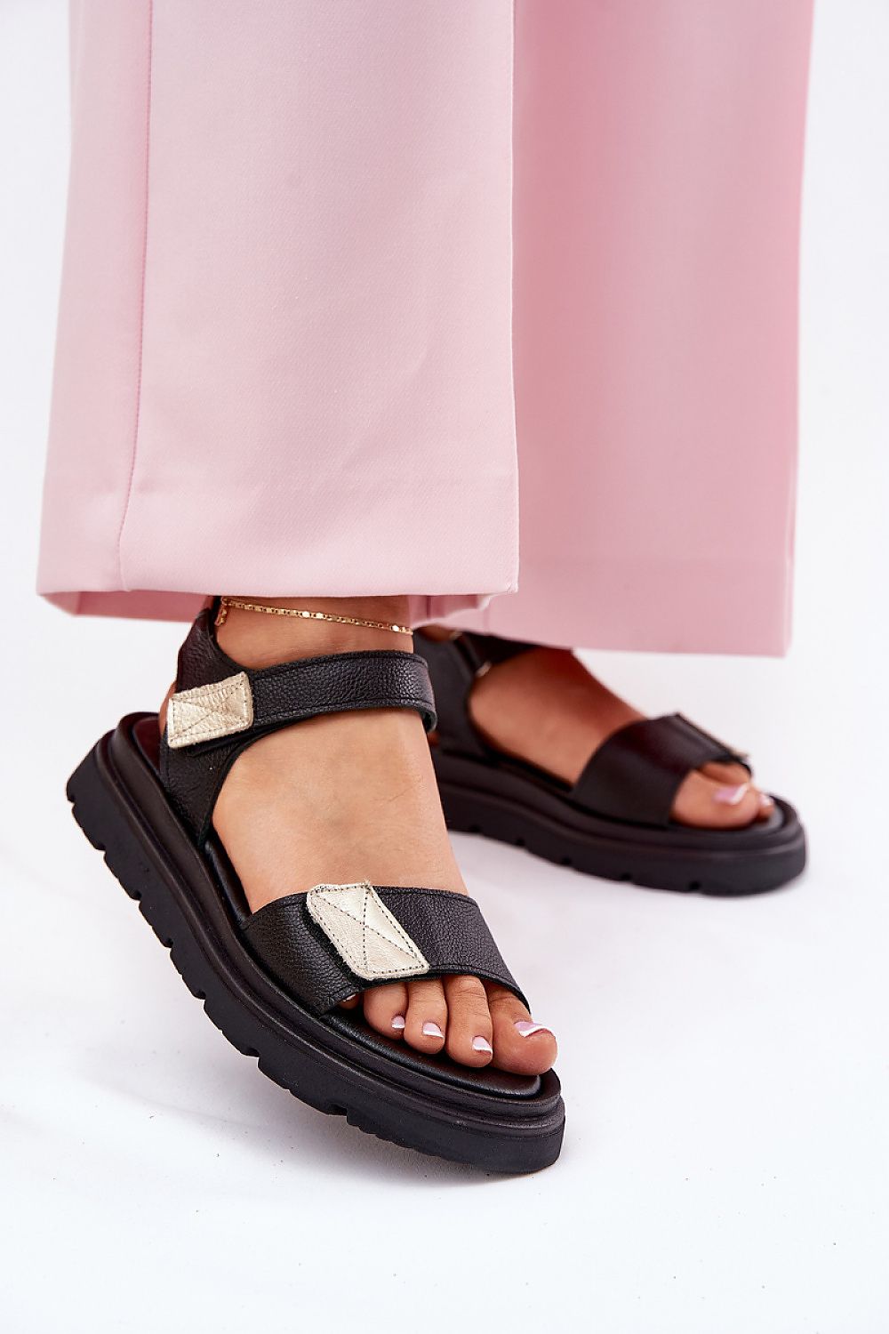  Sandale cu platformă model 213465 Step in style 
