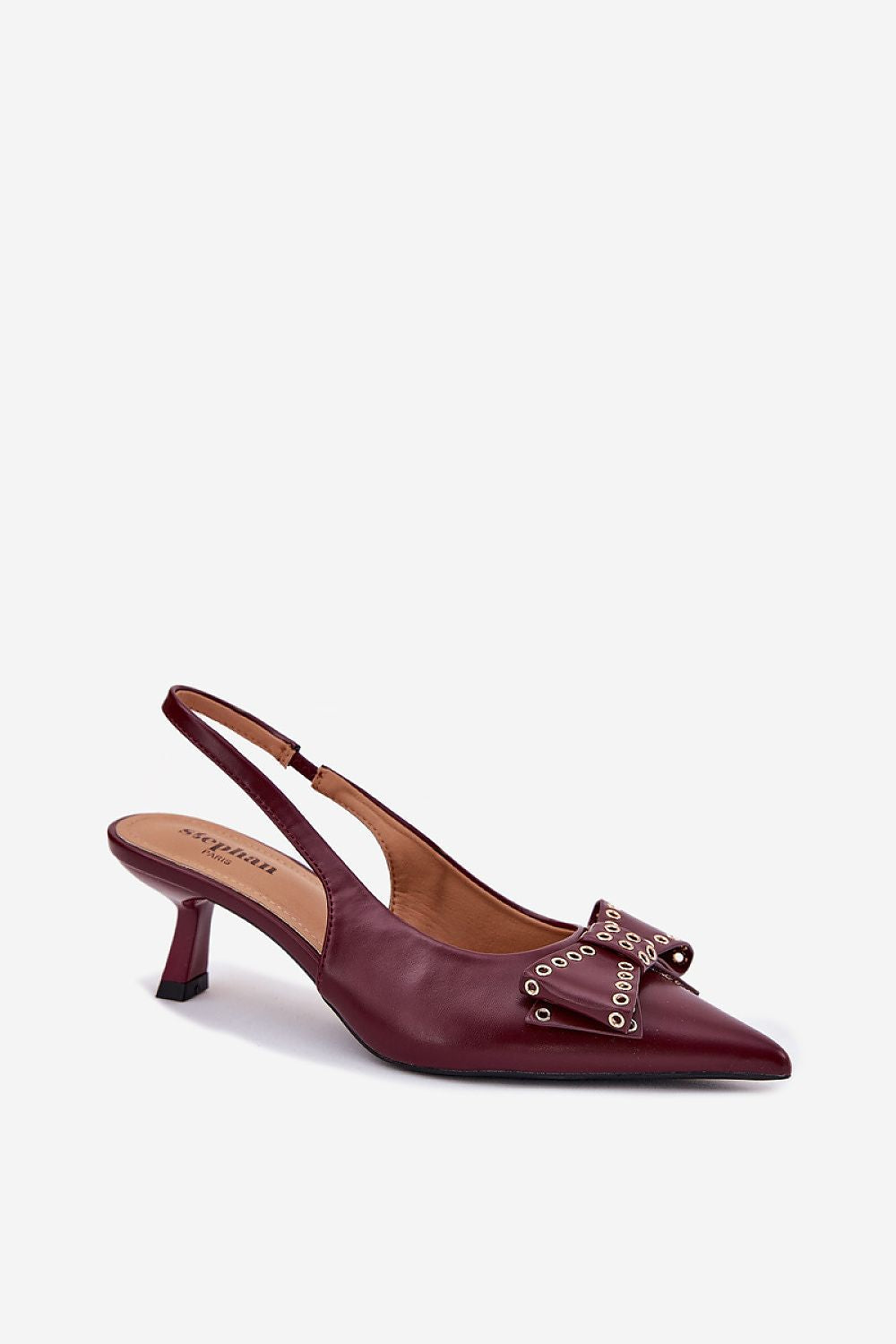  Pantofi cu toc simplu model 213888 Step in style 