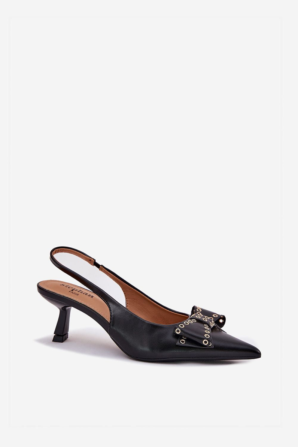  Pantofi cu toc simplu model 213889 Step in style 