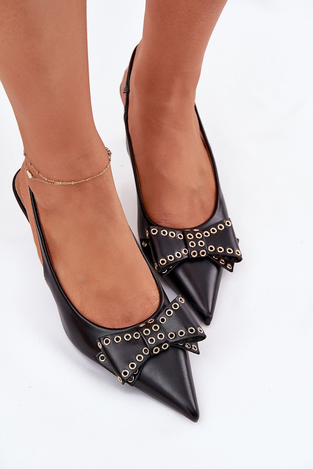  Pantofi cu toc simplu model 213889 Step in style 