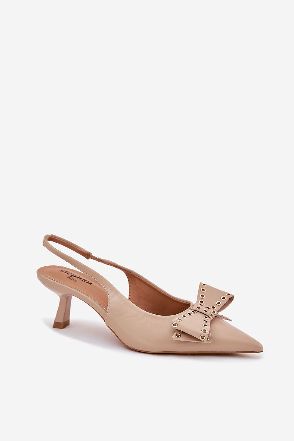  Pantofi cu toc simplu model 213890 Step in style 