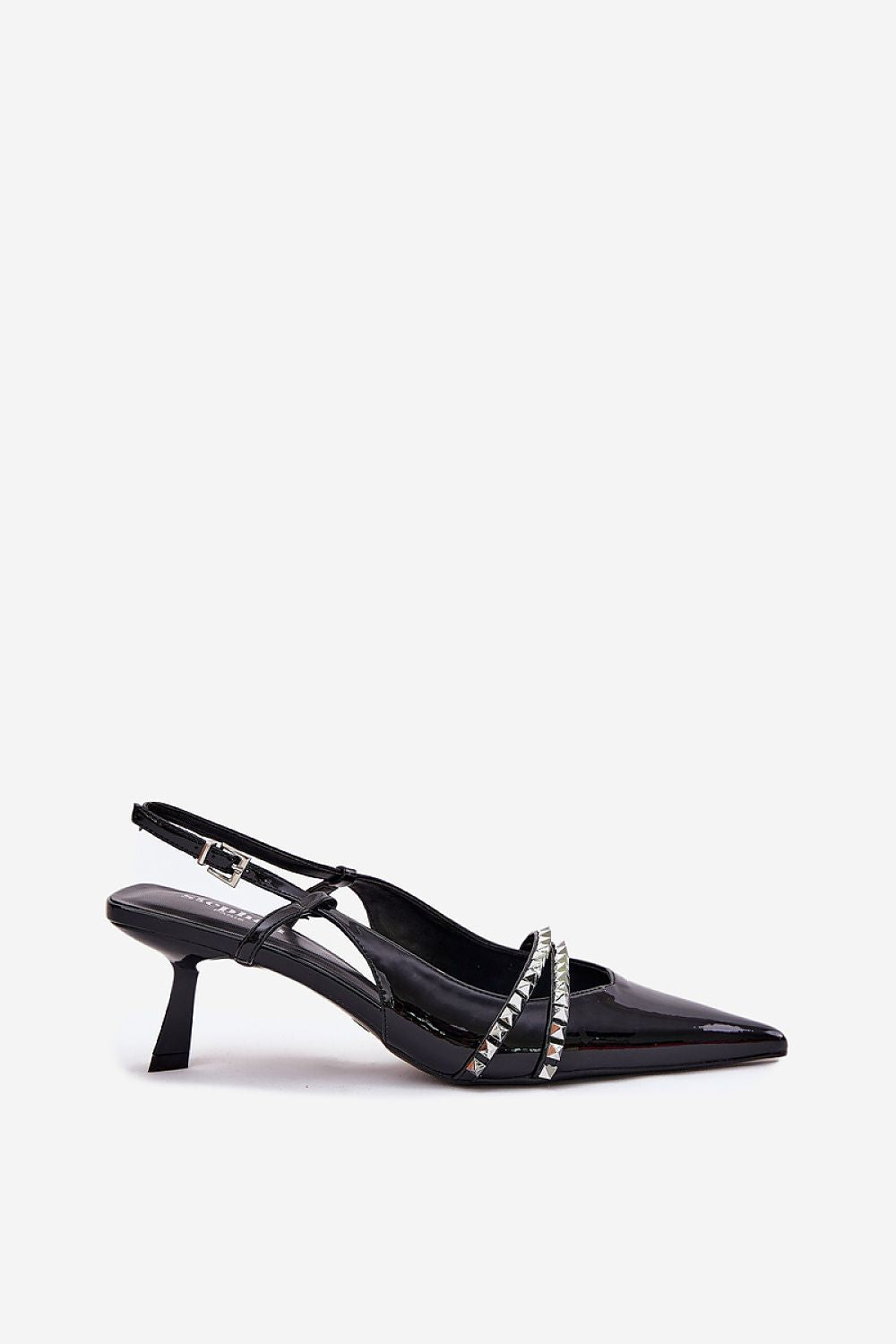  Pantofi cu toc simplu model 213891 Step in style 