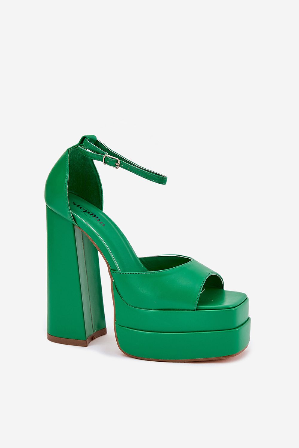  Sandale cu toc model 213911 Step in style 