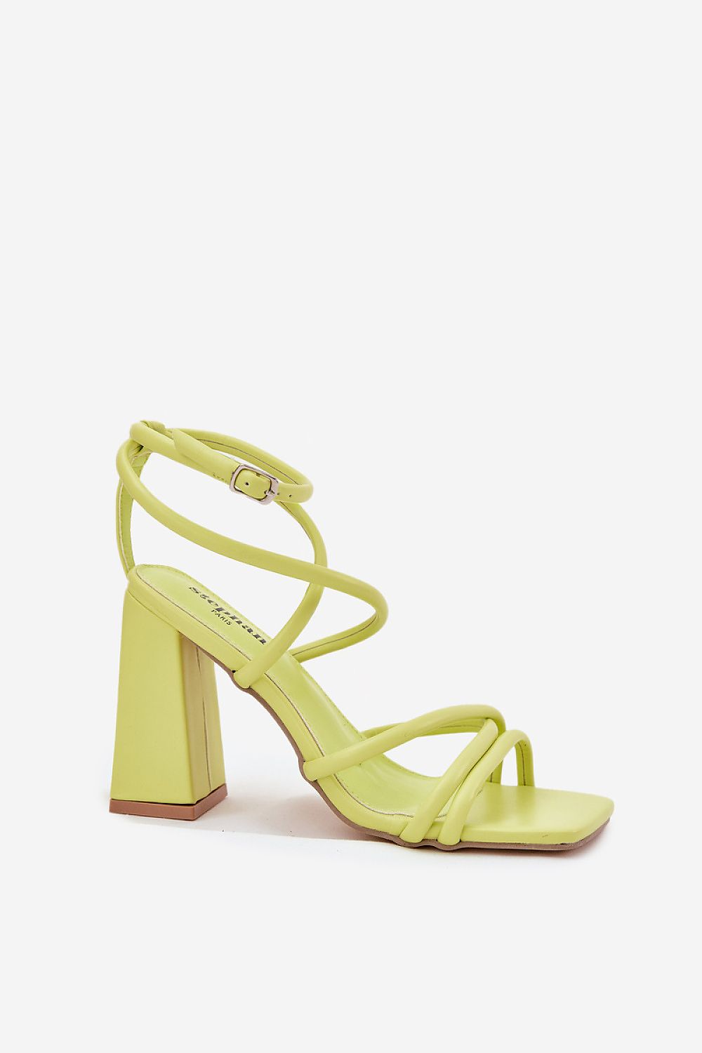 Sandale cu toc model 213921 Step in style 