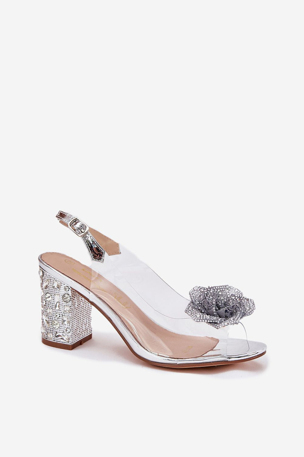 Sandale cu toc model 213933 Step in style 