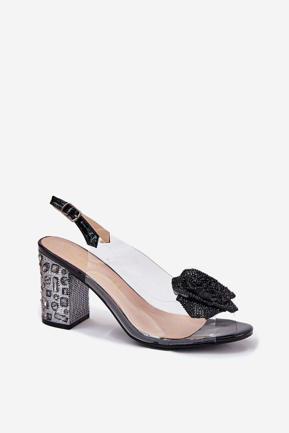  Sandale cu toc model 213934 Step in style 