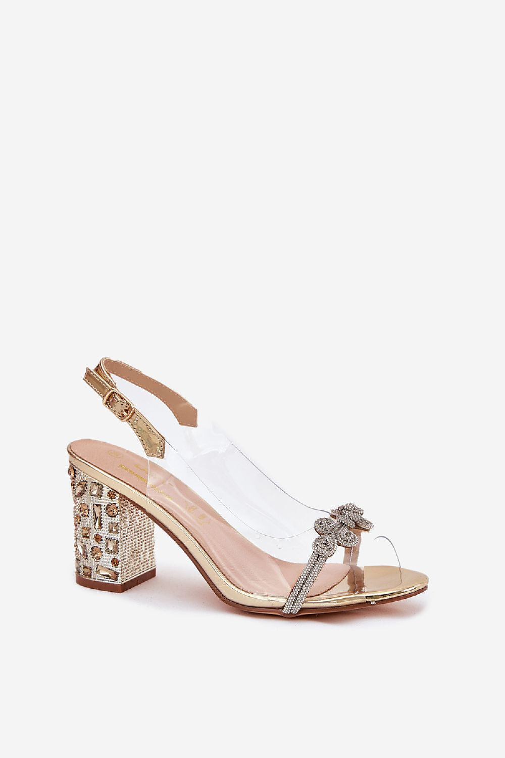  Sandale cu toc model 213936 Step in style 