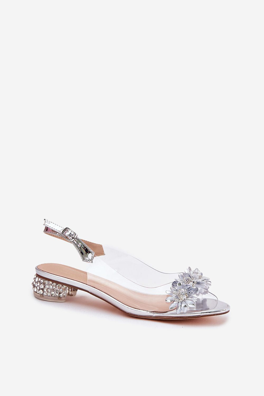  Sandale cu toc model 213940 Step in style 
